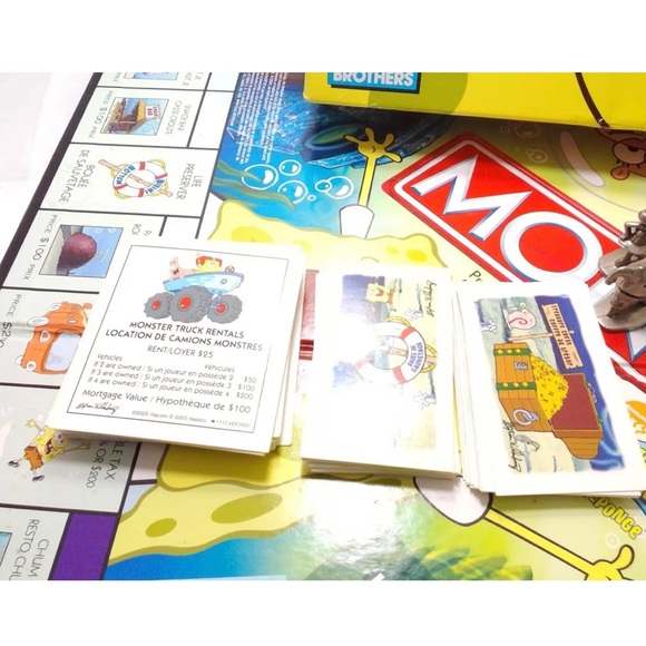 Monopoly Spongebob Squarepants Board Game! Family Fun! - Picture 2 of 6
